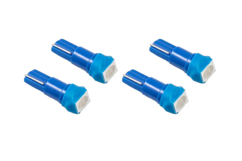 Diode Dynamics Smd1 Led Replacement Bulbs – Blue, Pack Of 4 (74 Base) 1