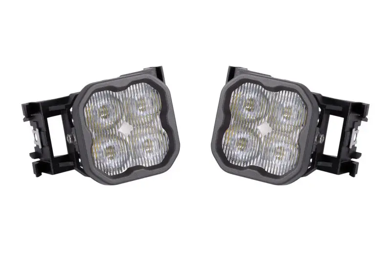 Diode Dynamics Ss3 Pro Type X Fog Light Kit – White Sae-Compliant Abl Beam Pattern 1