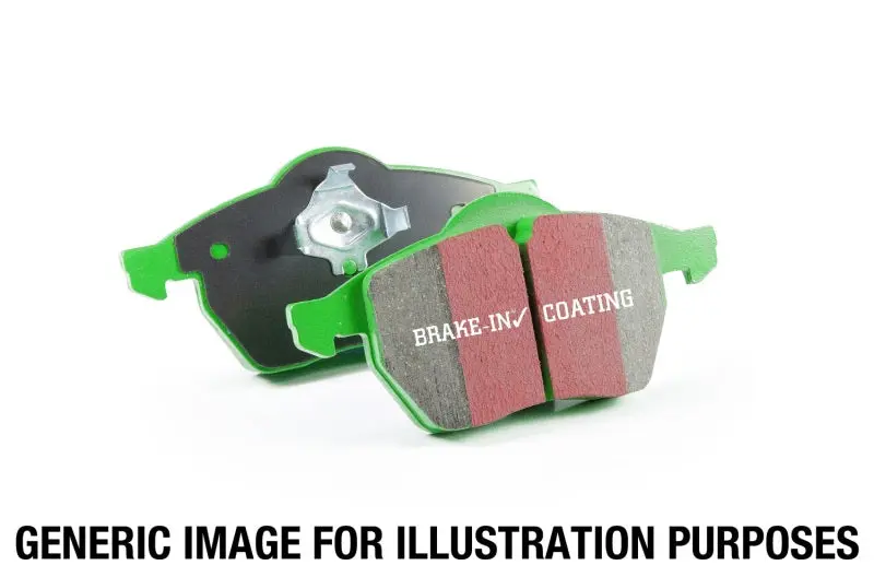 Ebc Greenstuff Rear Brake Pads For 2012+ Hyundai Accent 1.6L 1