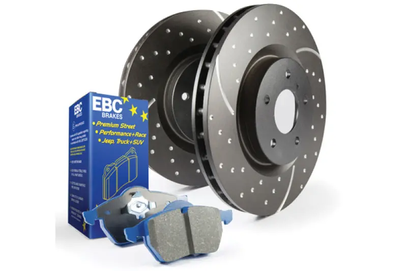 Ebc S6 Performance Brake Kit – Bluestuff Pads + Gd Series Rotors 1
