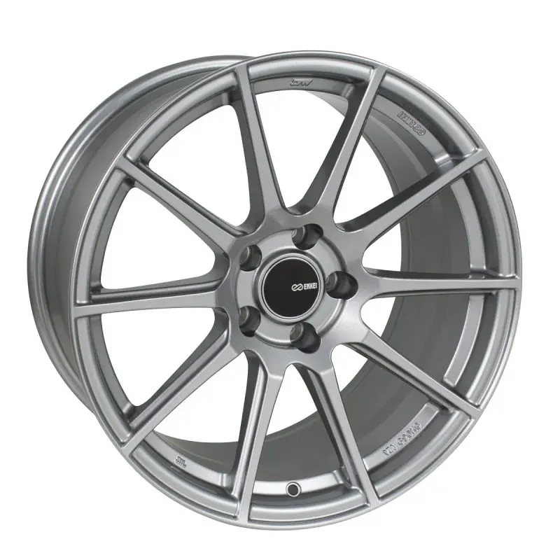 Enkei Ts10 17X8 4X100 40Mm Offset 72.6Mm Bore Grey Wheel 1