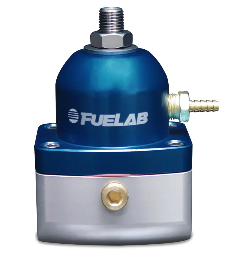 Fuelab Adjustable Fuel Pressure Regulator – 1–3 Psi, Large Seat, Dual -10An Inlet + -6An Return 1