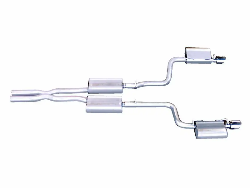 Gibson Dual Exhaust Cat-Back System For 2005–2015 Chrysler 300 C (5.7L Hemi) — 2.5-Inch Stainless Steel 1