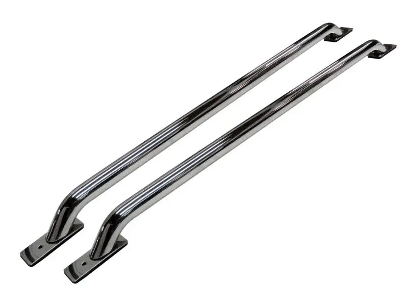 Go Rhino 97-14 Ford F-150 Stake Pocket Bed Rails - Chrome 1