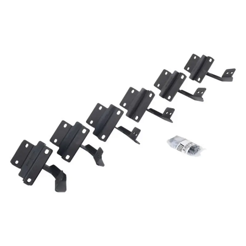 Go Rhino V-Series Mounting Brackets For 2015–2021 Ford F-150 Supercrew 4-Door (V3 / Rb10 Slim / Rb20 Slim) – Textured Black Finish 1
