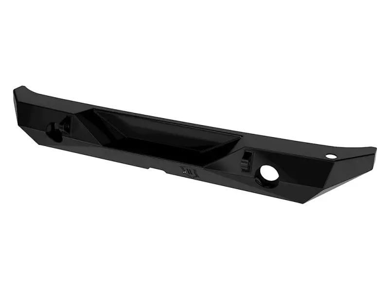 Icon Pro Series 2 Rear Bumper With Integrated Lights And Factory Hitch Compatibility For 2007–2018 Jeep Wrangler Jk 1