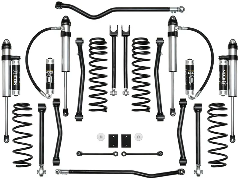 Icon Vehicle Dynamics Stage 7 Suspension System – 2.5" Lift For 2018+ Jeep Wrangler Jl 1