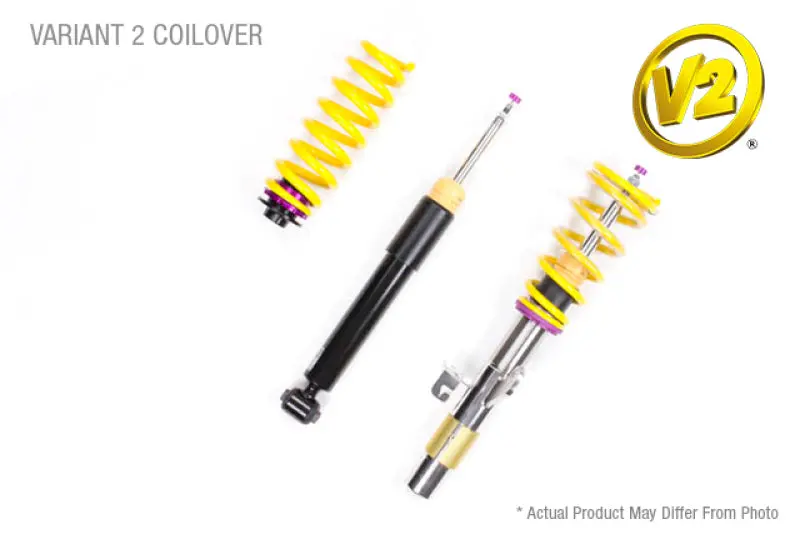 Kw Variant 2 Coilover Suspension Kit For Vw Golf Vi (2-Door & 4-Door Tdi Models With Dcc Support) 1