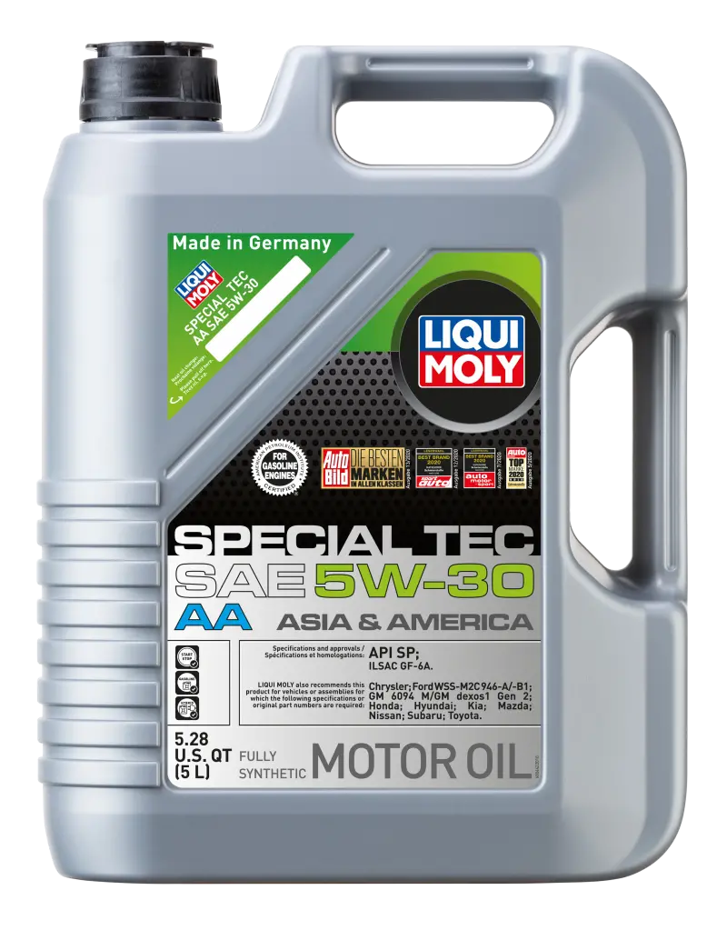 Liqui Moly Special Tec Aa 5W-30 Full Synthetic Motor Oil – 5-Liter Container 1
