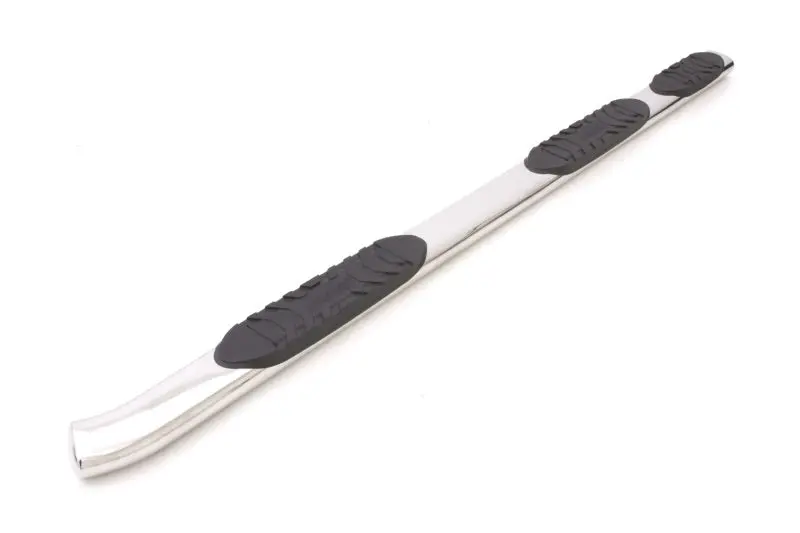 Lund Polished Stainless Steel Oval Nerf Bars For 2007–2017 Chevy Silverado 1500 Crew Cab (5.5' Bed) 1
