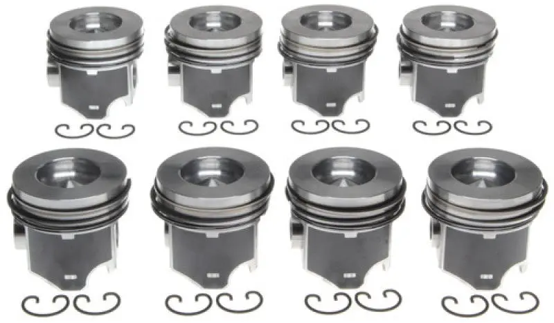 Mahle Oem-Style Piston Set For 2004–2006 Gmc Canyon & Colorado 2.8L I4 (Vin 8) – 0.50Mm Oversize, 4-Piece Kit 1