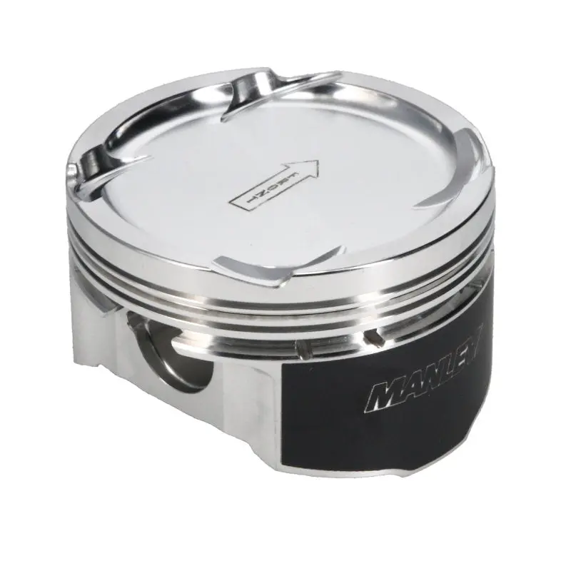 Manley Extreme-Duty Dish Piston Set With Rings – 85.0Mm Bore, 8.5/9.0 Cr, For Mitsubishi Evo Viii/Ix (2003–2006) 1