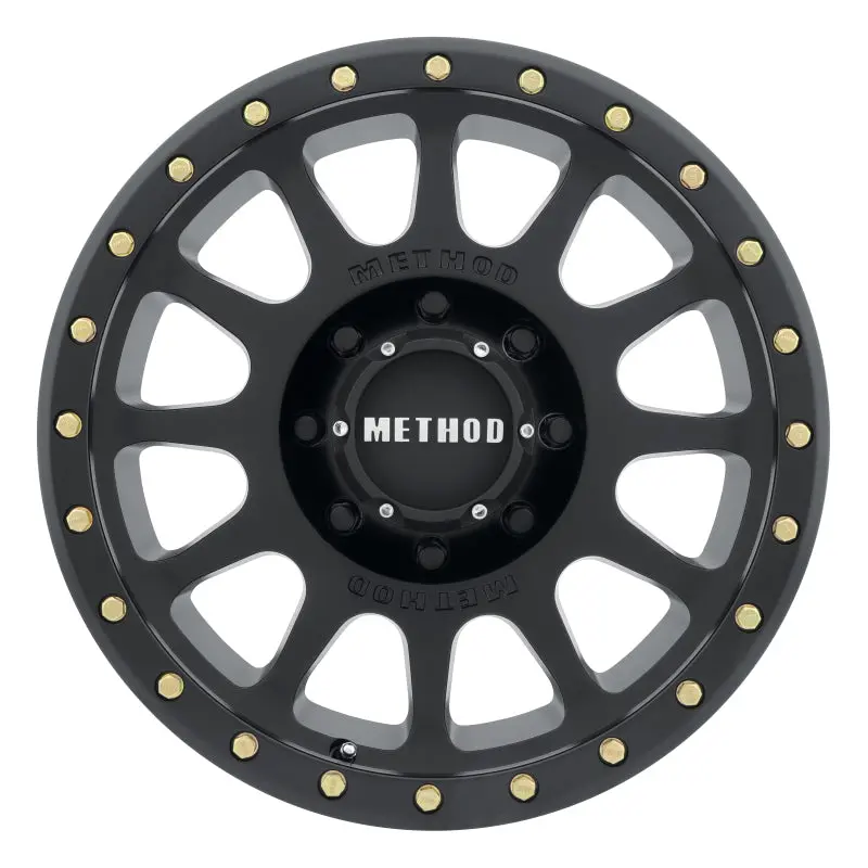 Method Mr305 Nv Matte Black Beadlock Wheel – 18X9 Inches, -12Mm Offset, 8X6.5In Bolt Pattern, 130.81Mm Center Bore 2