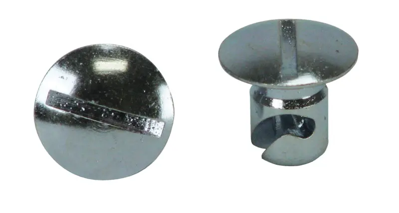 Moroso Oval-Head Quick Fasteners — 7/16" × 0.400", Steel, 10-Piece Pack 1
