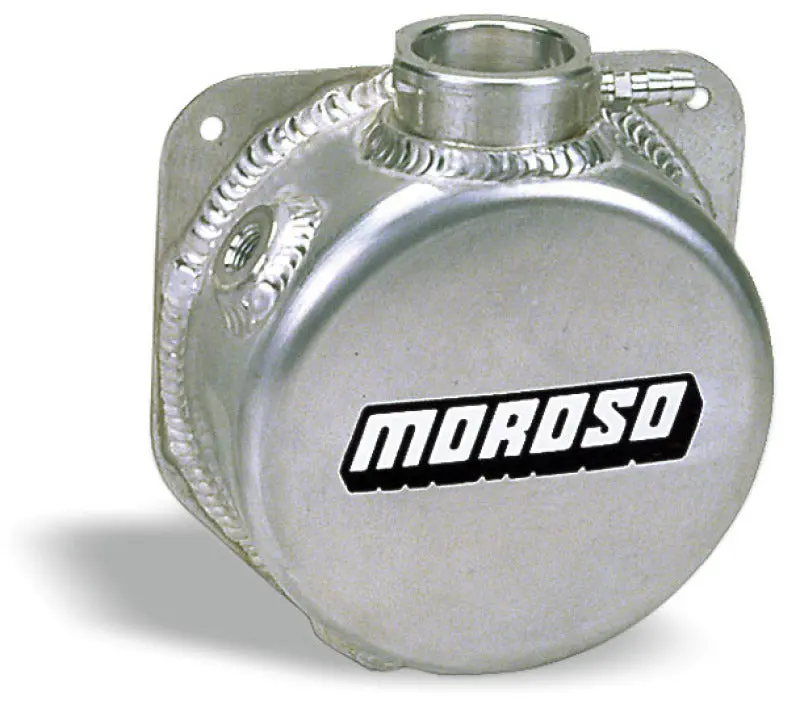 Moroso Universal 1-Quart Stamped-Cap Coolant Expansion Tank (2.652" Neck) 1