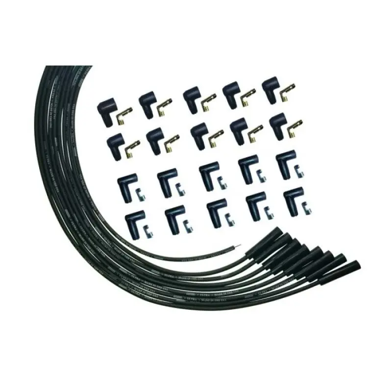Moroso Universal Ultra Spark Plug Wire Set – Hei And Non-Hei Compatible, V8 Applications, Unsleeved High-Performance Design 1
