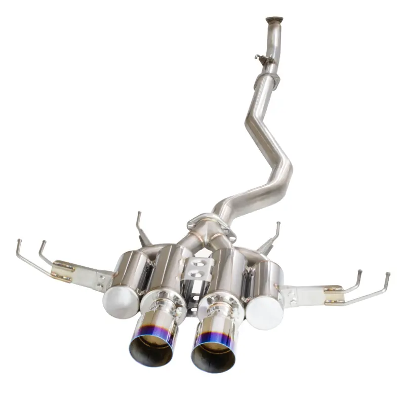 Mxp Competition Rs Exhaust System – Burnt-Tip Design For 2017+ Honda Civic Type R 1