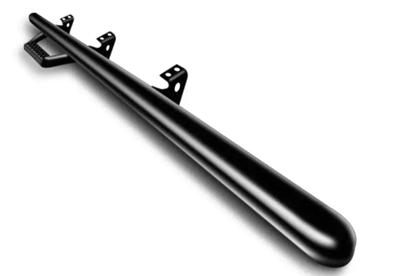 N-Fab Nerf Step Side Bars For 1997–2006 Jeep Wrangler Tj/Bj – 2-Door, Textured Black, 3-Inch Width 1