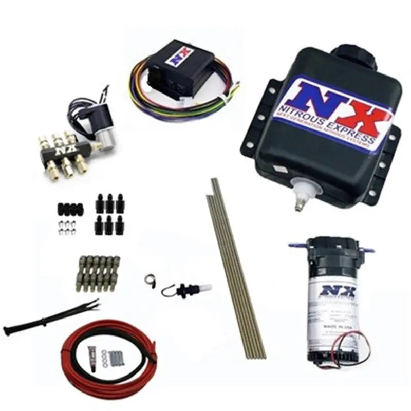 Nitrous Express Direct Port Water Injection 6 Cyl Stage 2 W/Hardlines 1