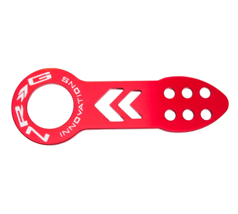 Nrg Universal Front Tow Hook – Anodized Red Aluminum Construction 1