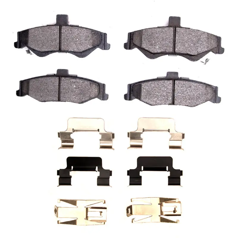 R1 Semi-Metallic Rear Brake Pad & Hardware Kit For 1998–2002 Chevrolet Camaro 1