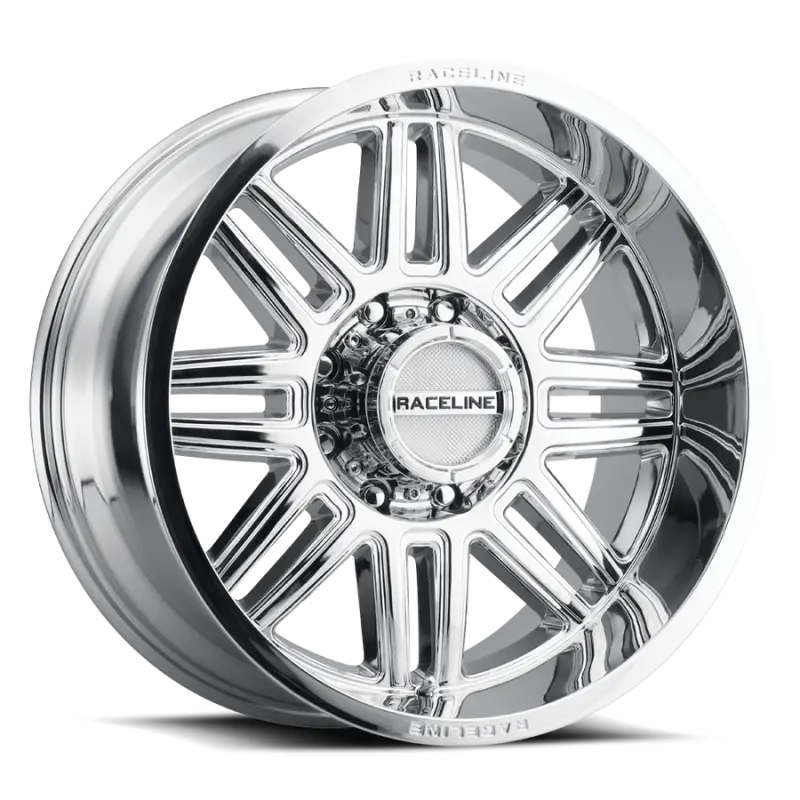 Raceline 948C Chrome Split-Design Wheel – 20X9 Inches, 6X139.7 Bolt Pattern, 18Mm Offset, 106.1Mm Center Bore 1