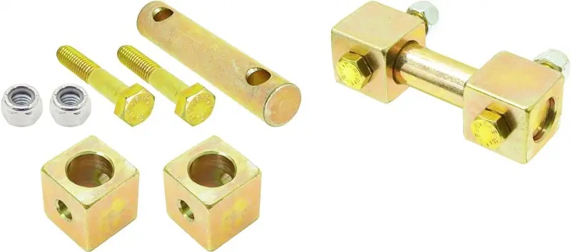 Rockjock Shock Bar Pin Eliminator Kit – Front Pair For Jeep Tj, Lj, Xj & Mj Models 1