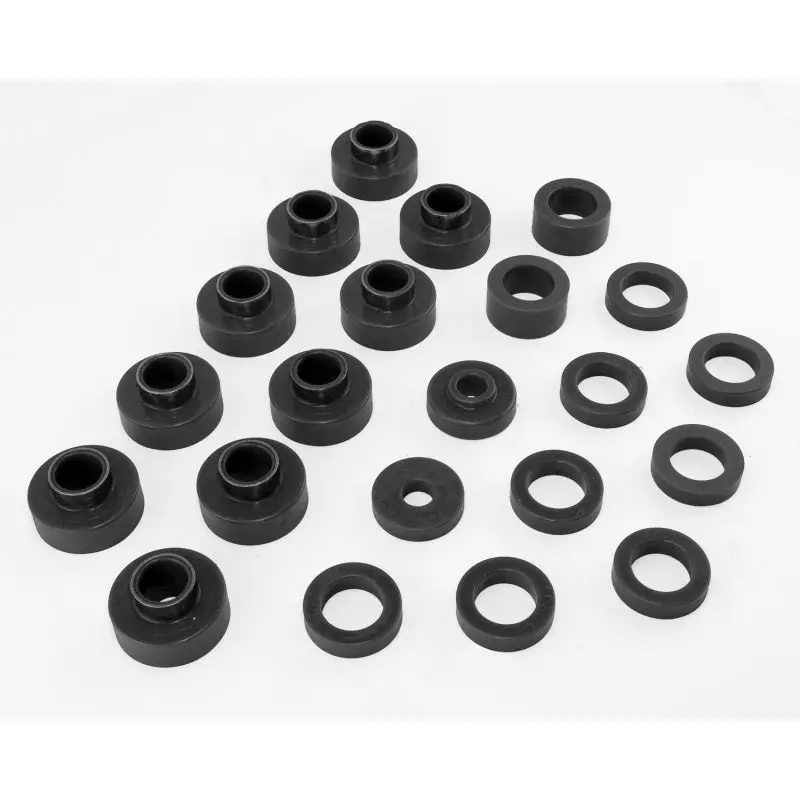 Rugged Ridge Body Mount Kit – Black, Fits 1980–1986 Jeep Cj5 & Cj7 1