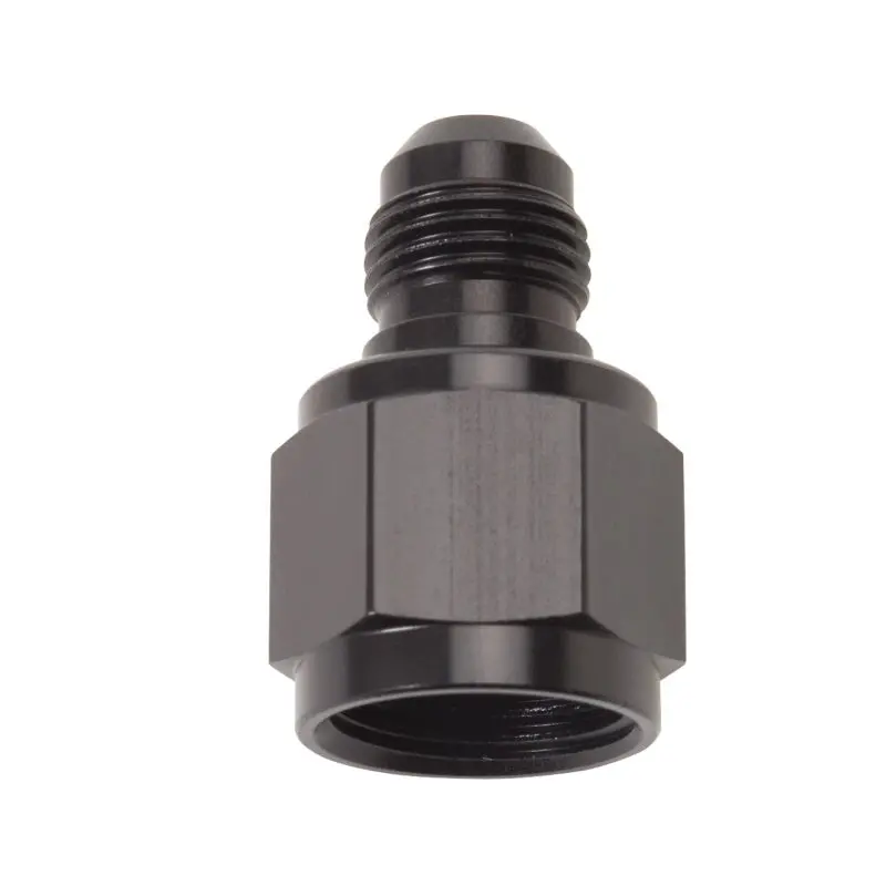 Russell Performance -8 An Female To -6 An Male B-Nut Reducer Fitting – Black Anodized 1