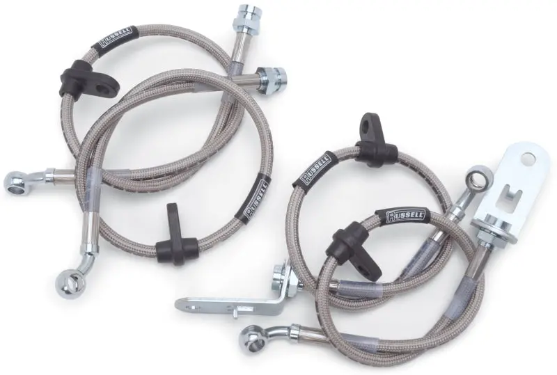 Russell Performance Stainless Steel Brake Line Kit For 1974–1977 Gm K-10/K-20 Trucks, Blazers & Suburbans With 4-Inch Lift 1