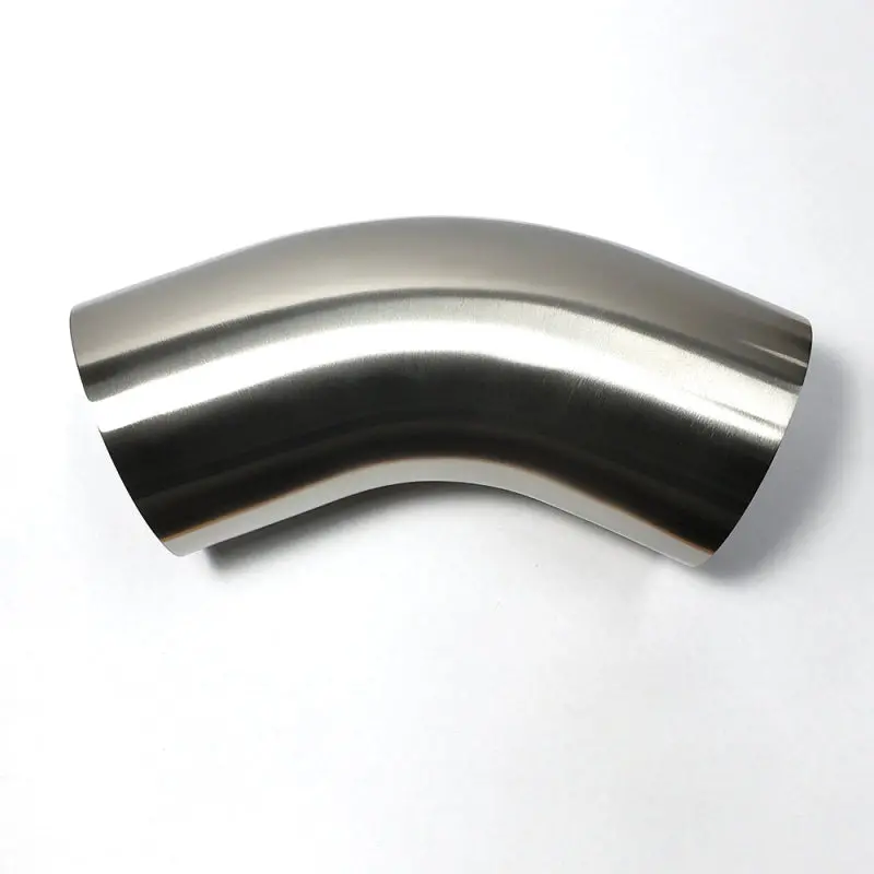 Stainless Bros 2.75-Inch Ss304 45-Degree Mandrel-Bent Elbow – 16Ga Wall Thickness 1