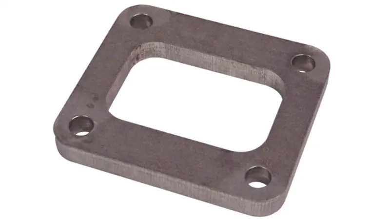 T04 Turbo Inlet Flange – Rectangular Port, 1/2-Inch Mild Steel 1