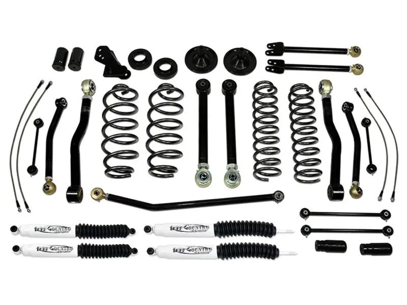 Tuff Country Ez-Flex 4-Inch Lift Kit For 2007–2018 Jeep Wrangler Jk – Includes Sx8000 Shocks 1