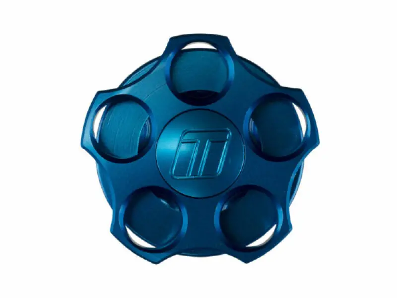 Turbosmart Blue Oil Cap For Ford And Mazda Applications – M35×4 Thread 1
