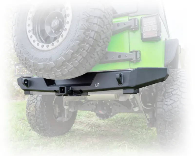 Turn Off-Road Rear Bumper – Durable Steel Replacement For 2007–2018 Jeep Jk Wrangler 1