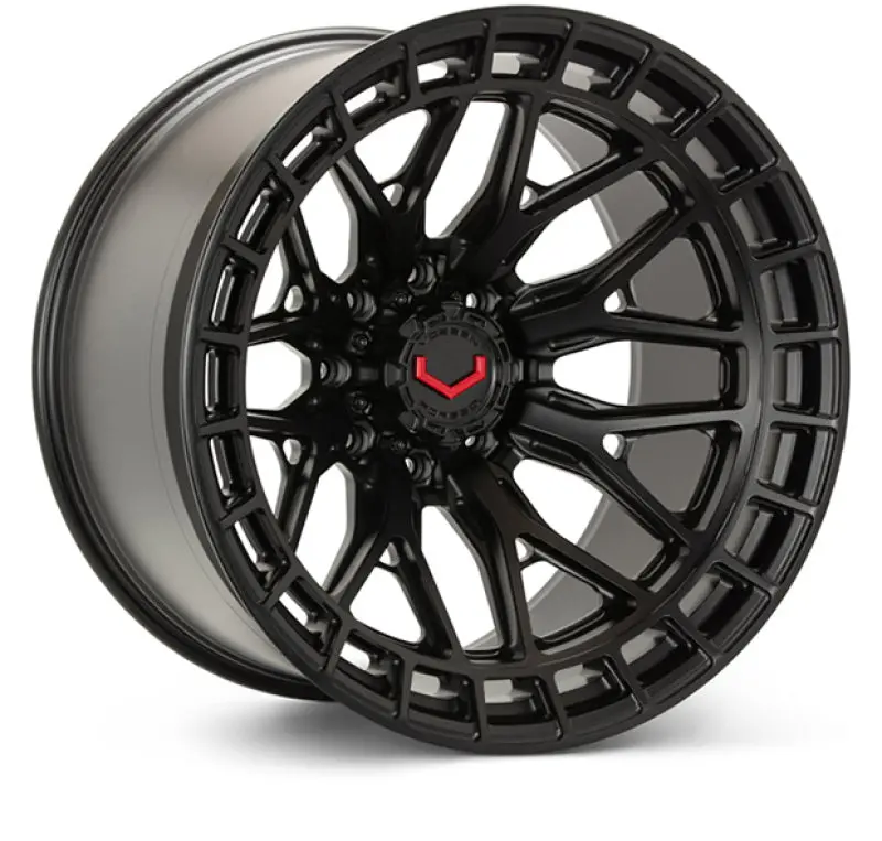 Vossen Lcx-02 22X12 - 8X165.1 - Et44 - Ultra Deep - 125.1 - Satin Black Wheel 1
