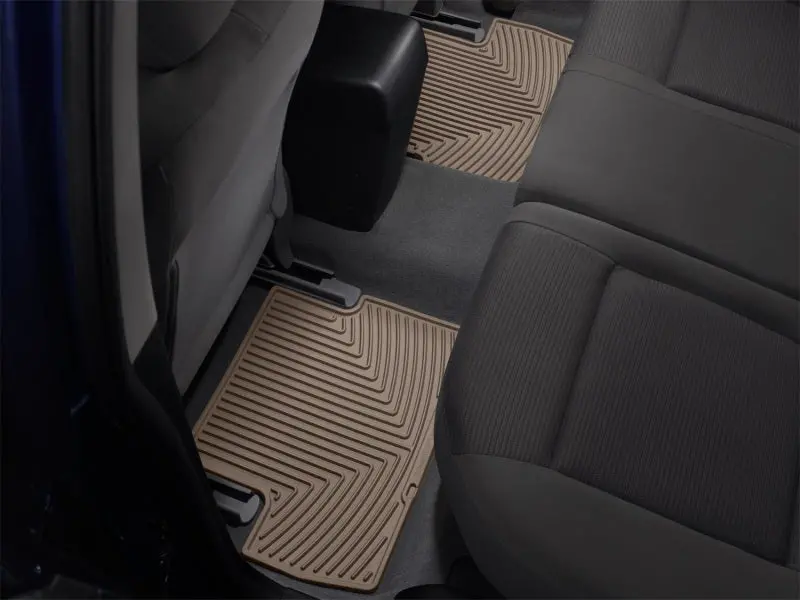 Weathertech 95-04 Bmw 5-Series (E39) Rear Rubber Mats - Tan 1