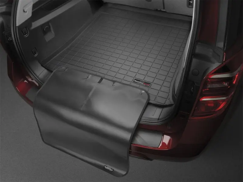 Weathertech Cargo Liner For 2021 Aston Martin Dbx – Behind Second Row W/ Bumper Protector, Black 1