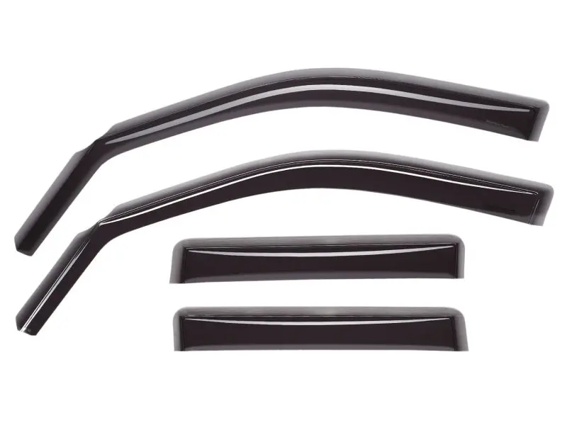 Weathertech Dark Smoke Side Window Deflectors For 2014+ Nissan Rogue 1
