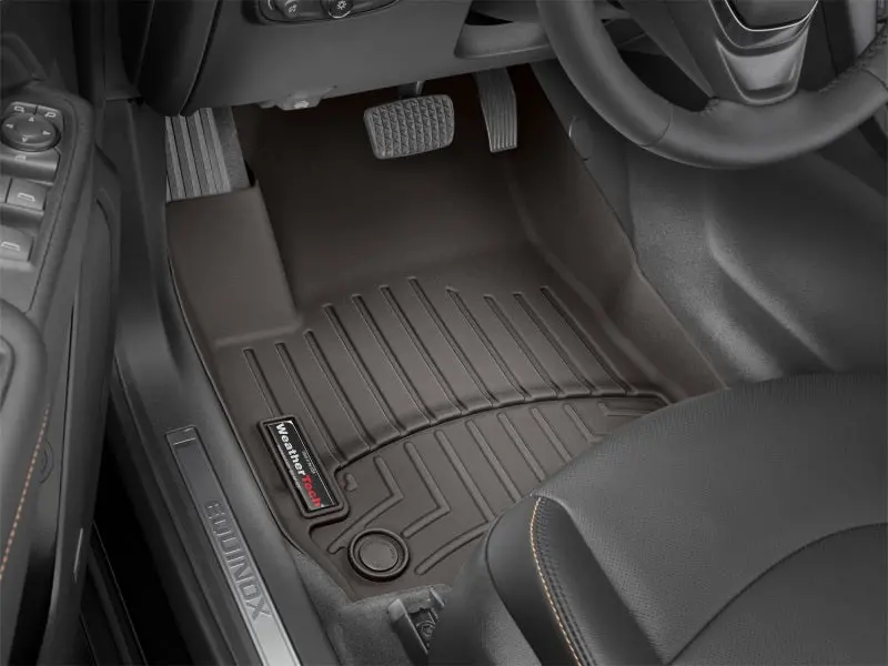 Weathertech Front Floorliners For 2018+ Lexus Ls — Cocoa Color 1