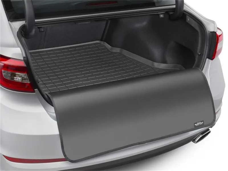 Weathertech Hybrid Cargo Mat With Bumper Protector For 2021+ Hyundai Santa Fe – Cocoa 1