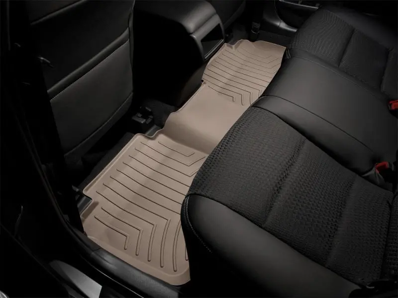 Weathertech Rear Floorliner – Custom Fit For 2014–2019 Toyota Tundra In Tan 1