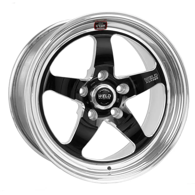 Weld S71 Black Non-Beadlock Wheel – 18X9.5", 5X4.75", 5.7" Backspace 1