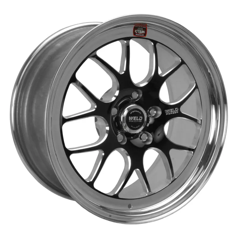 Weld S77 18X7 / 5X115Mm Bp / 2.1In. Bs Black Wheel (High Pad) - Non-Beadlock 1