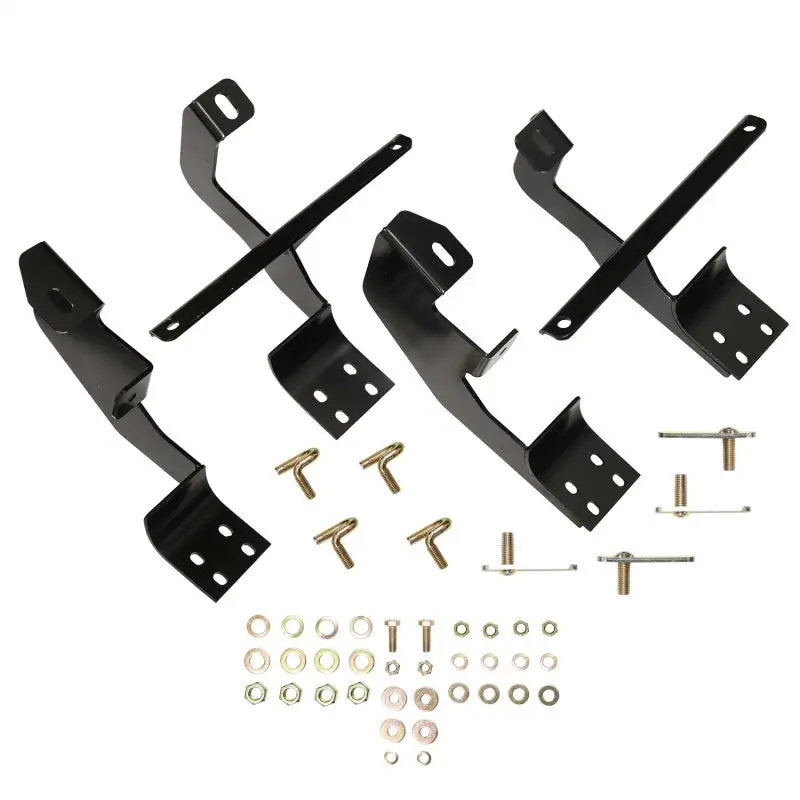 Westin Premier Oval Nerf Step Bar Mount Kit – Black, Fits 2011–2018 Ford Explorer 4-Door 1
