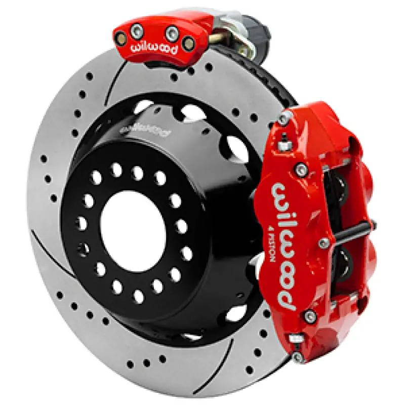 Wilwood Epb Rear Brake Kit With Fixed Calipers And 2.36-Inch Offset For Big Ford Applications 1