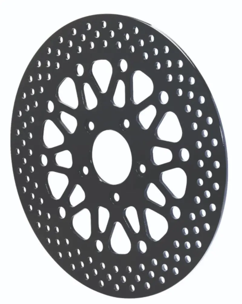 Wilwood Heavy-Duty Rear Motorcycle Rotor – 11.50In X .196In, 5X3.25In Bolt Circle, Black Finish (1984–1999) 1